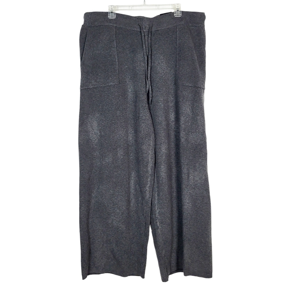TORRID Pull-On Wide Leg Luxe Cozy Fleece Mid-Rise Pant NWT loungewear